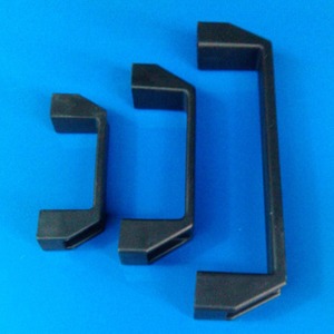 Nylon Door Window Handles 90 120 180mm Square <b>Plastic</b> Handle For Aluminum <b>Profile</b> Minimalist Design Easy Installation - Product Image 2