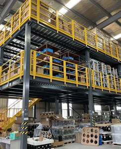 Heavy Duty Steel Warehouse Rack System Corrosion Protection <b>Plug</b>-In Installation Powder Coated Finish Retail Stacking Racks - Product Image 1