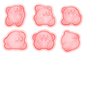 Juego de 10 Cortadores de Galletas de Plástico de <span class=keywords><strong>Kirby</strong></span> Caminando, Ecológicos, para Hornear <span class=keywords><strong>y</strong></span> Simular - Product Image 4