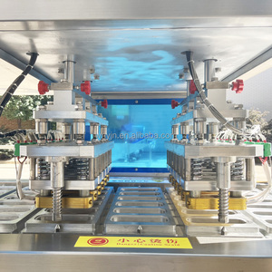 Pâté russe prêt à manger automatique avec machine d'emballage de conteneur en papier d'aluminium de foie d'oie - Product Image 5