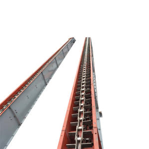 Yüksek kapasiteli gıda sınıfı ayarlanabilir hız madencilik kazıyıcı konveyör çift zincir tahıl taşıma ekipmanları yeni üretim tesisi - Product Image 1