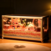 Vente en gros : Cage-villa surdimensionnée en acrylique pour hamster, grand habitat spacieux pour hamster syrien doré, cage d'élevage pour petits animaux