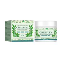 Crème de soulagement musculaire et articulaire CHILLFLEX à base de plantes, de haute qualité, personnalisée, fraîche, apaisante, douce et confortable