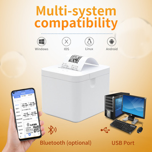 Gtcodestar 58 Mét USB trực tiếp vé nhận máy in nhiệt không dây Bluetooth vận chuyển xách tay máy in nhiệt cho GT-P585 POS - Product Image 5