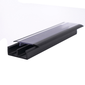 OEM/ODM Rayos laminados UPVC Perfil PVC Perfiles de extrusión de plástico para ventanas - Product Image 2