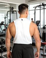 Haut de sport d'été pour homme, idéal pour la musculation, en Spandex/Coton, avec broderie 3D et impression sérigraphique