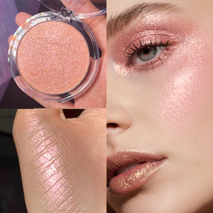 <span class=keywords><strong>Paleta</strong></span> de polvo resaltador de brillo monocromático <span class=keywords><strong>iluminador</strong></span> de contorno de brillo polarizado duradero iluminar resaltar cosméticos de maquillaje - Product Image 4