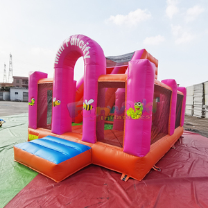 Castillo hinchable outdoor party jumpers bounce house combo <b>inflatable</b> bouncy castle slide mini funcity for kids - Product Image 2