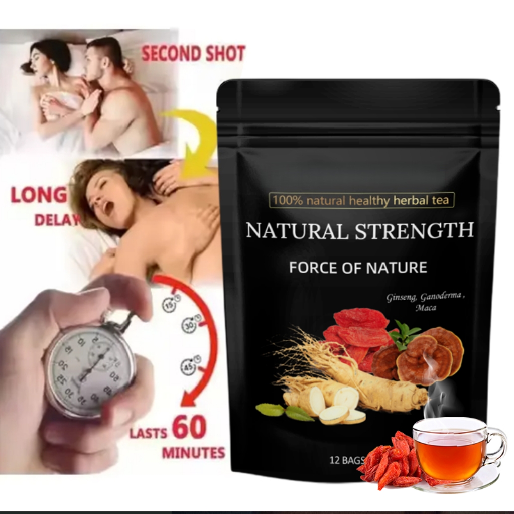 Wholesale Natural Chinese Herbal Men's Vitality & Energy Medicinal Tea for Adult Use Natural Herbal Blend Energy Management
