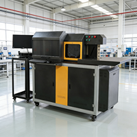 Nouvelle machine automatique chinoise de cintrage de lettres pour enseignes néon, CNC, pour lettres en acier inoxydable/aluminium, avec ajustement