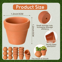 Pot de fleurs vintage en terre cuite bohème, fait main, sculpté à la main, écologique, durable, parfait pour les plantes d'intérieur, les herbes et les succulentes