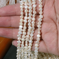 Perles d'eau douce naturelles 4-5 mm, perles baroques pour la création de colliers, bracelets et accessoires, perles baroques