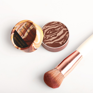 Nuovo 4 Bronzer Logo personalizzato impostazione trucco polvere etichetta privata cosmetici trucco morbido velluto Vegan Mate Foundation Bronzer - Product Image 2