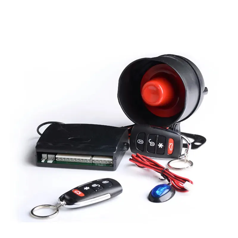 Vendita calda aggiornamento allarme auto suono cicalino cicalino telecomando sistema di allarme auto per il mercato del sud America