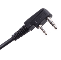 Microphone filaire dynamique original pour Baofeng UV-5R UV-82 888S, haut-parleur portable, montage sur épaule, réduction du bruit, léger