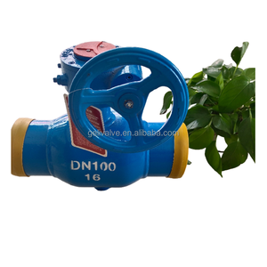 Válvula de Bola de Acero al Carbono Manual de Alta Temperatura, Personalizable OEM, Construcción Soldada, para Drenaje de Agua, Aplicación General, Bola WCB - Product Image 3