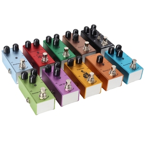 Pedal de Efectos Individual para Guitarra <span class=keywords><strong>El</strong></span>éctrica con Diez Efectos: Distorsión/Sobrecarga/Delay/Chorus/Trémolo y Simulador de Amplificador - Product Image 1