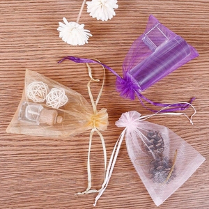Bolsa de Organza para Regalo con Cordón, Tamaño Personalizado, Bolsa de Organza Colorida para Joyería, Bolsa de Embalaje Personalizada Reciclable - Product Image 2