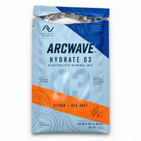 Sachet personnalisé imprimé en aluminium 12g pour poudre de mélange électrolytique minéral, emballage refermable de qualité alimentaire pour agrumes, sel marin, aliments pour animaux de compagnie