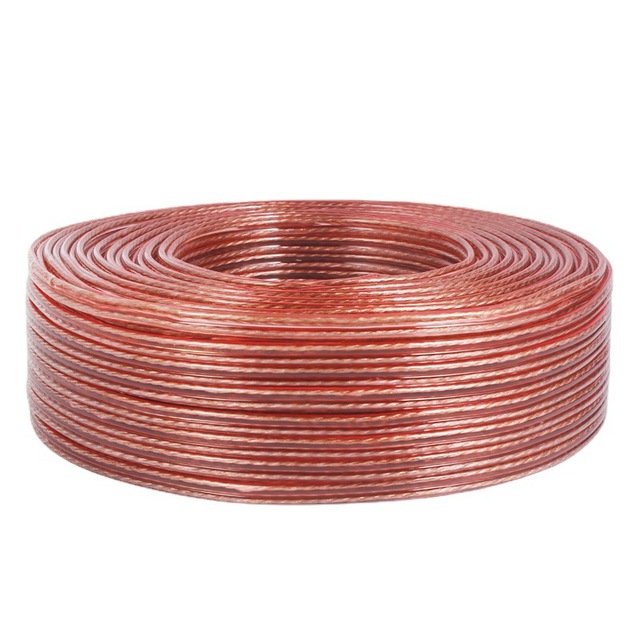 Factory Customized RVH Audio Wire Copper CCA Sound Cable 100 Meters Rolls Speaker Communication Cables