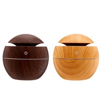 Diffuseur d'huiles essentielles 7 couleurs, humidificateur d'air à brume fraîche pour aromathérapie, 130ML