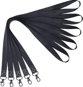 Promotional Customizable Badge Holder Lanyards Metal <b>Hook</b> Plastic Detach <b>Clip</b> Eco-Friendly Water Resistant Polyester Sublimation - Product Image 1