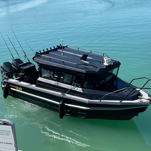 <span class=keywords><strong>Barca</strong></span> Offshore 7,5m, Lussuoso Cabin Cruiser in Alluminio, Imbarcazione da Pesca per Feste - Product Image 1