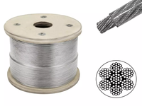 Alambre de Acero Galvanizado Recubierto de Zinc de 7/1.04 mm y 7/1.57 mm (3/16'') para Invernaderos en Colombia y Ecuador