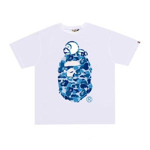 T-shirt pour homme Bapees, imprimé cœur noir, design rose, coupe classique - Product Image 6