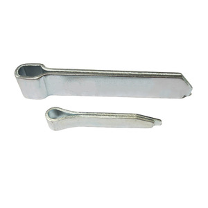 Flat Cotter <b>Pins</b> GBT 91-2000 Zinc Plated Grade A Level 4.8 Plain Carbon Steel For Railways Freight Cars Construction Industry - Product Image 2