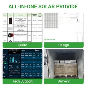 Sistema Solar Comercial Adecuado de 100Kw 500Kw 1Mw, Sistema de Energía Solar Todo en Uno Conectado a la Red para Sistemas Solares - Product Image 6