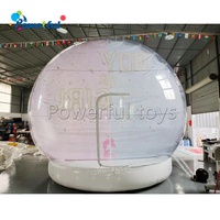 Ballon de neige gonflable, produit Transparent, bon marché, Design en chine,