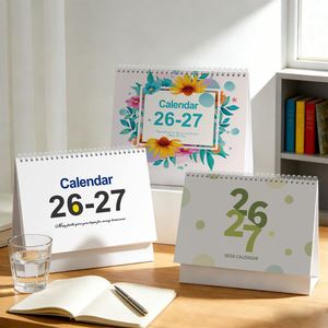 Calendrier de bureau personnalisé X418 A5 2023 2024, calendrier mural, calendrier de bureau à feuilles mobiles, calendrier de table sur chevalet - Product Image 2