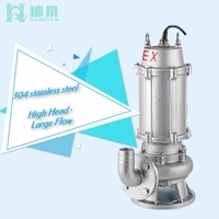 Pompe submersible industrielle anti-colmatage haute efficacité 380V pour le drainage des fosses d'usine