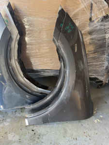 Planche de sable d'origine d'occasion en stock, livraison rapide dans le monde entier, avec une petite réparation restante, garde-boue gauche et droit pour <span class=keywords><strong>Porsche</strong></span> <span class=keywords><strong>Cayenne</strong></span> - Product Image 6