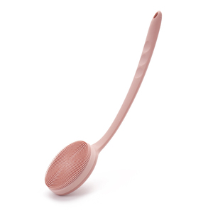 Multi-Function Silicone Body Brush Long Plastic <strong>Exfoliator</strong> with Detachable Heads <strong>Simple</strong> Style for Body Use Eco-Certified - Product Image 3