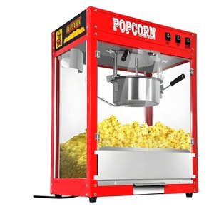 Machine à <span class=keywords><strong>Popcorn</strong></span> Commerciale en Acier Inoxydable 220V pour Cinéma et Snack-bar, Grande Capacité, Électrique, Vente en Gros - Product Image 1