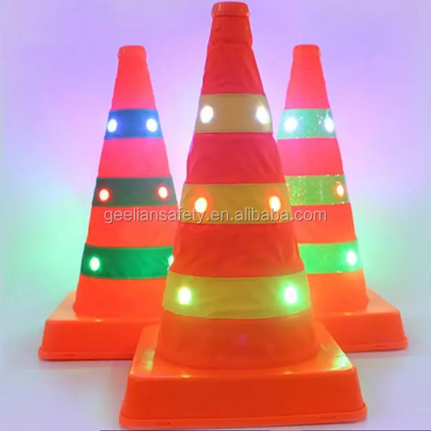 Folding traffic cone/safety cone/pop-up safety cone