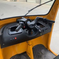 HT Nouveau Tuk Tuk Mini Bus amélioré Rickshaw à batterie pour passagers Tricycle commercial pour passagers avec panneau solaire et CEE