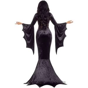 Disfraz de Halloween de bruja gótica de fábrica, vestido de actuación, mascarada de murciélago vampiro - Product Image 5