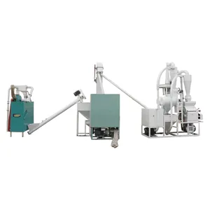 Machine de nettoyage automatique/machine à farine poshomill/broyeur électrique de farine de maïs