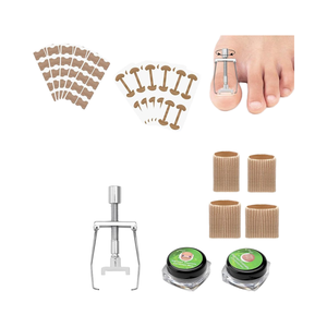 Kit de Correction des Ongles Incarnés, Ensemble de Soins des Pieds, <span class=keywords><strong>Pince</strong></span> à Ongles Courbée en Acier Inoxydable, <span class=keywords><strong>Traitement</strong></span> des Paronychies, Écologique et Esthétique - Product Image 1