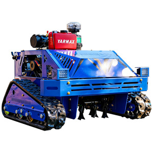 Tondeuse à gazon télécommandée YARMAX, hauteur de coupe 100 mm, lame rotative, qualité professionnelle, alimentée à l'essence, tout-terrain - Product Image 1