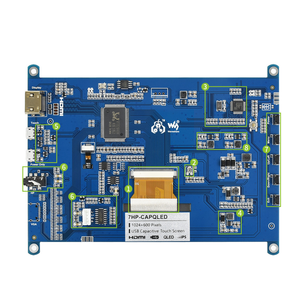 7hp-capqled lượng tử Dot hiển thị 7inch cảm ứng điện dung 1024x600 phần mềm cao cấp 1080p âm thanh <span class=keywords><strong>OSD</strong></span> menu hỗ trợ Console PC - Product Image 2