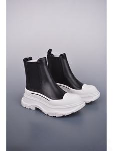 Nouvelles Chaussures Décontractées en Cuir Simples pour Couples 2026 - Chaussures de Sport Montantes Tendance pour Hommes et Femmes - Product Image 3