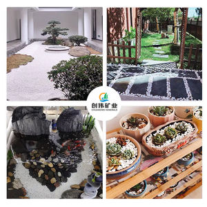 Pierres de gravier d'aménagement paysager de qualité supérieure galets blancs naturels <span class=keywords><strong>pour</strong></span> <span class=keywords><strong>bordure</strong></span> d'allée décoration extérieure fournisseur en vrac - Product Image 5