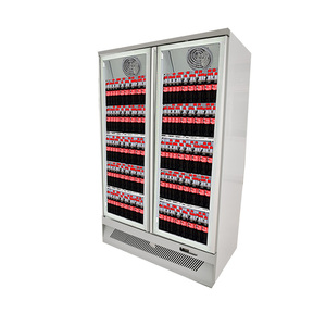 Supermarket Glass Door Upright Freezer Refrigerator Equipment Commercial Display <b>Fridge</b> Glass Door Refrigerator - Product Image 6