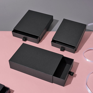 Pull Box Photo Frame Neutral Universal Black Pearlescent <strong>Cardboard</strong> T1-T8 <strong>Model</strong> Dongguan Origin Spot Small Batch Drawer Box - Product Image 4