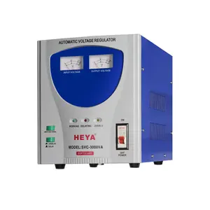 Factory sales of high quality servo motor type 3KVA voltage stabilizer single phase 220V stable output voltage regulator