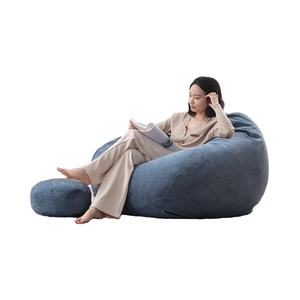 Lazy <strong>Bean</strong> <strong>Bag</strong> Sofa for Bedroom, Tatami, Balcony, and Windowsill - Comfortable <strong>Sitting</strong> Furniture for Small Spaces - Product Image 4
